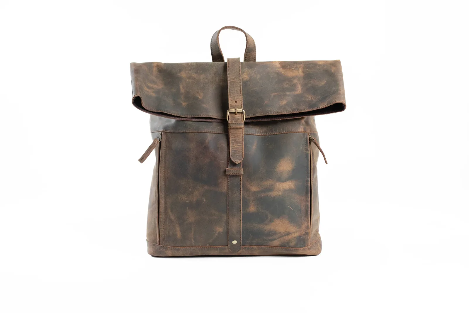 Leather Backpacks — Design 11 — Leather Backpacks leather goods manufacturer India