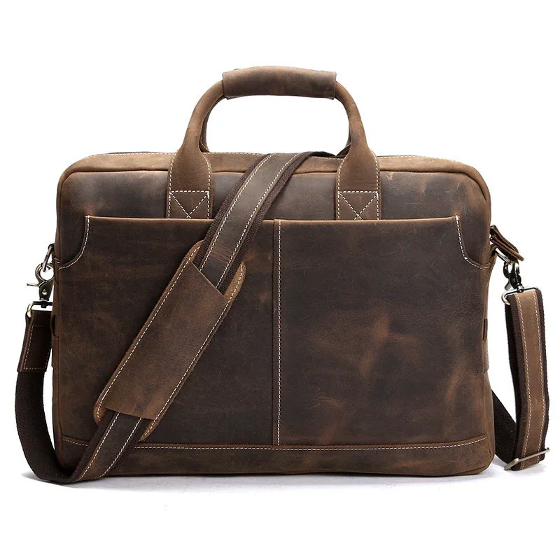 Leather Briefcases — Design 03 — Leather Briefcases leather goods manufacturer India