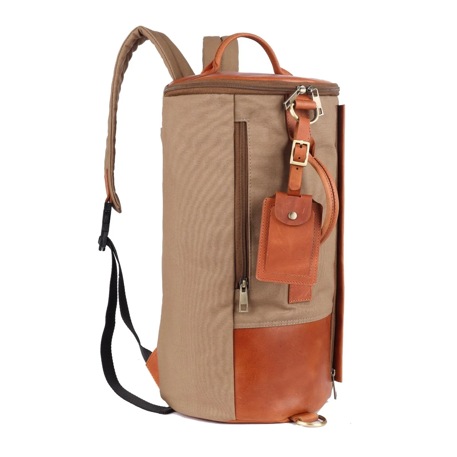 Leather Duffle Bags — Design 02 — Leather Duffle Bags leather goods manufacturer India