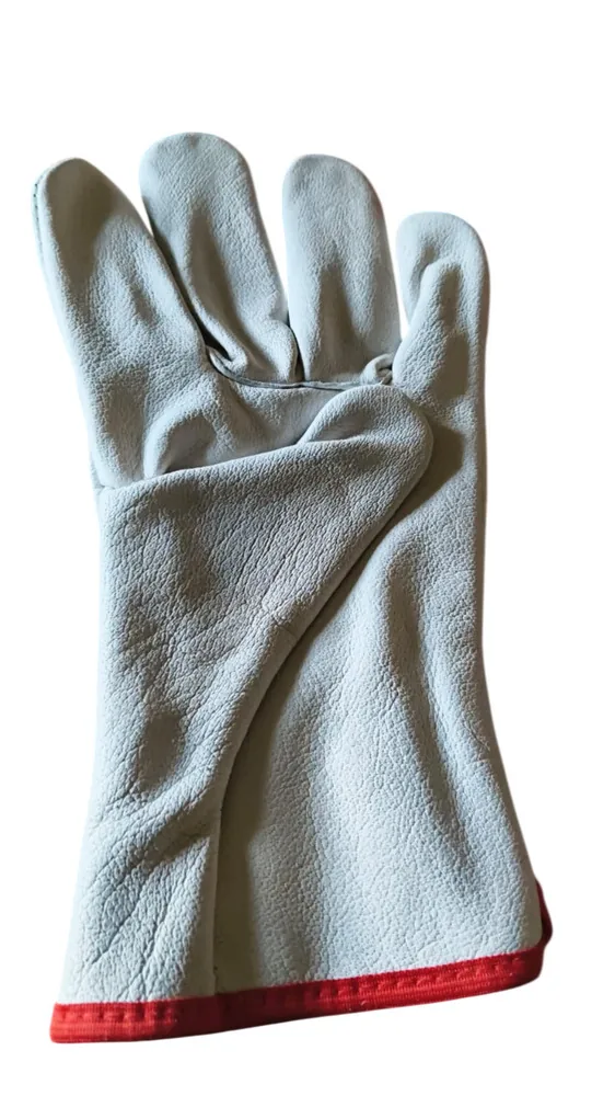 Leather Industrial Gloves — Design 03 — Leather Industrial Gloves leather goods manufacturer India