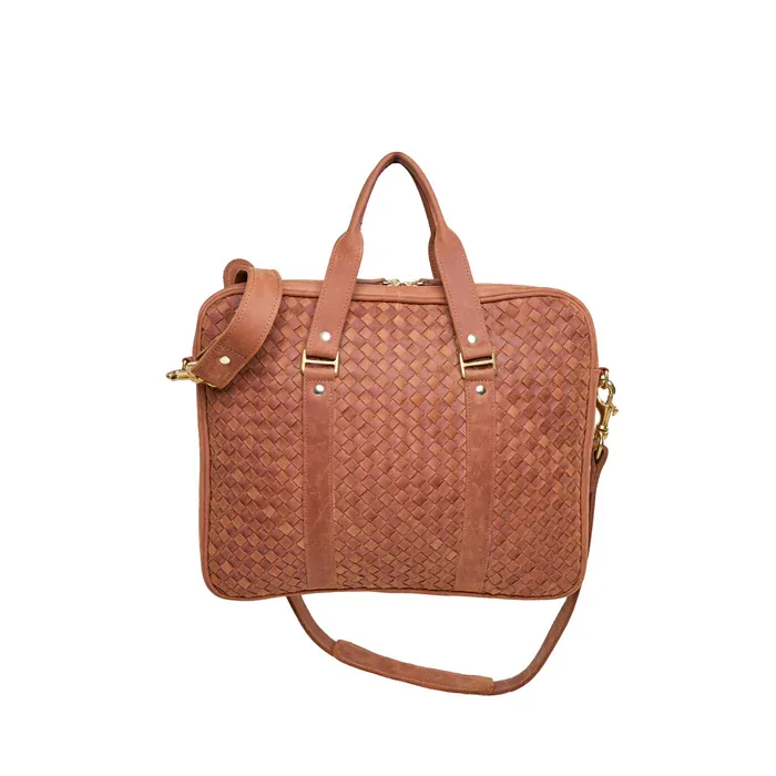 Leather Laptop Bags — Design 05 — Leather Laptop Bags leather goods manufacturer India