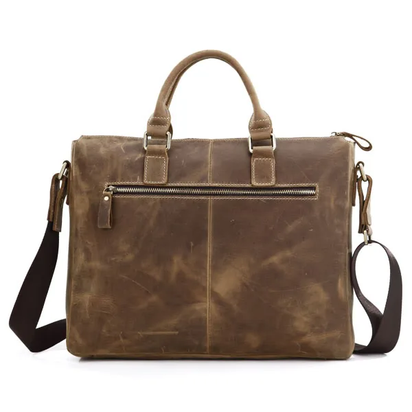 Leather Laptop Bags — Design 06 — Leather Laptop Bags leather goods manufacturer India