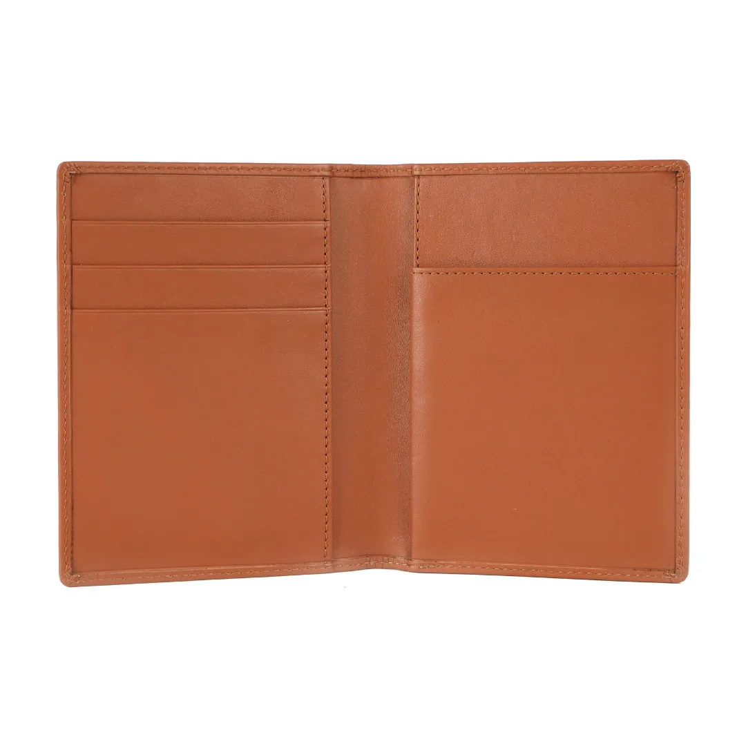 Leather Passport Holders — Design 01 — Leather Passport Holders leather goods manufacturer India