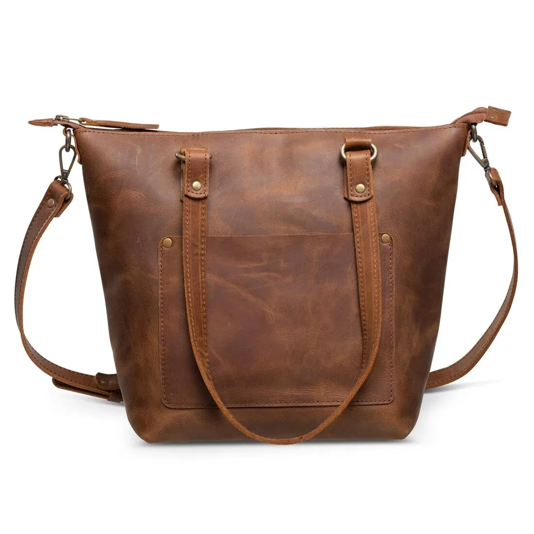 Leather Tote Bags — Design 02 — Leather Tote Bags leather goods manufacturer India
