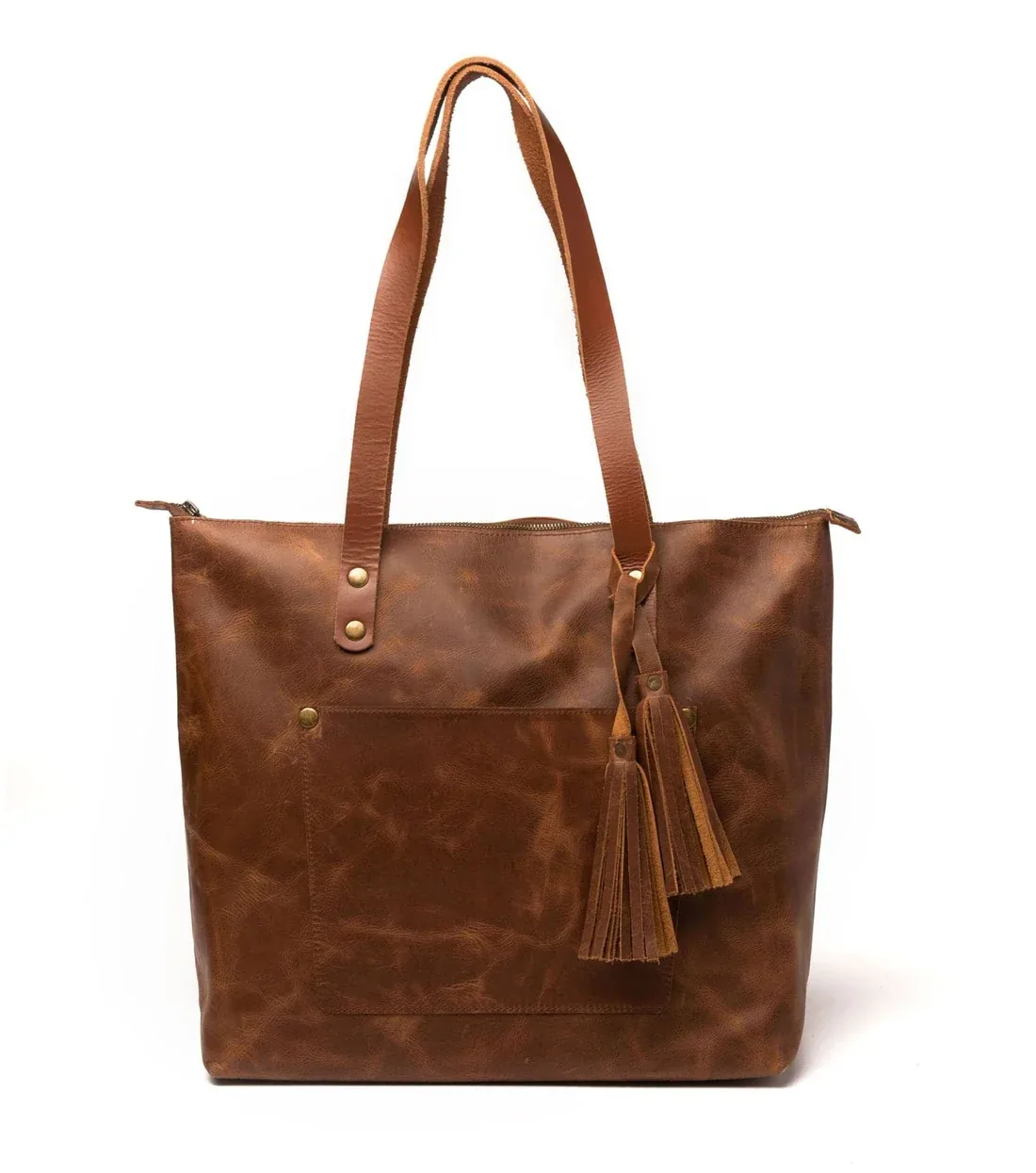 Leather Tote Bags — Design 07 — Leather Tote Bags leather goods manufacturer India